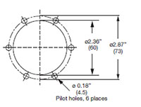 Mounting Hole Patterns (ELF3)