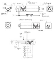 Dimensional Image for Modular Stacking Filter - DFZ Series (4568 PSI)