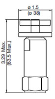 Adjustment Options ‘H’ - Hand Knob for DR Pressure Reducing/Relieving, Direct Acting, Spool Type (DR10-01)