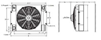 Dimensional Image for Sizes 4.5 Type ELD Cooling System