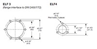 Filler/Breathers, ELF-ELFL 3 (Mounting Hole Patterns ELF 3 and ELF 4)