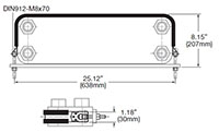 HEX 422 - Mounting Bracket (PN# 3013884)