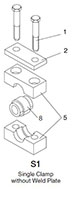 HRES Arrangement S1 for Clamps, DIN 3015 - Heavy Duty