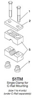 HRS Arrangement S1TM for Clamps, DIN 3015 - Heavy Duty