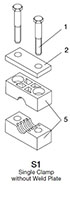 HRS Arrangement S1 for Clamps, DIN 3015 - Heavy Duty