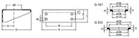 Dimensional Image for Mounting Components, Type KBK (2107989)