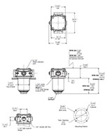 Dimensional Image for In-Tank Mobile Return Line Filter - RFM Series (145 PSI) - 4