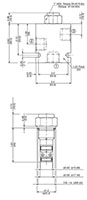 Dimensional Image for RP Cartridge Valves-Check Valves and Load, Poppet Type (RP10A-01)