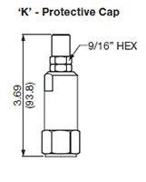 Adjustment Options ‘K’ - Protective Cap for RS Cartridge Valves-Check Valves and Load, Counterbalance Valve