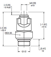 Dimensional Image for VMF-VR: Low Pressure / Return Type B: Visual Auto Reset (306822)