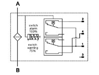 VMF-VR: Low Pressure / Return Type LZ: Visual & Electrical Switch (1264963)
