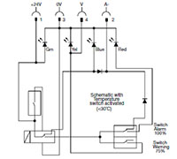 VMF-VR: Low Pressure / Return Type LZ: Visual & Electrical Switch (1271398)-2