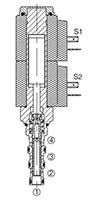 4-Way, 3 Position, Direct Acting, Spool Type Valve (WK08J-01)