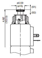 Option M Non Detented for 4-Way, 3 Position, Direct Acting, Spool Type Valve (WK10J-01)