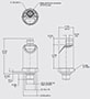 Dimensional Image for EDS 8XXX Pressure Switch (921100)