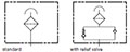 Hydraulic Symbol for Filler/Breathers, ELF-ELFL 30