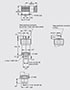 Dimensional Image for HDA 44XX Pressure Transducer (907015)