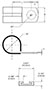 Dimensional Image for Clamps, P Type - 2