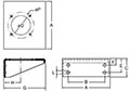 Dimensional Image for Mounting Components, Type KBK (359931)