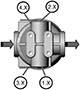 Clogging Indicator Assignment for In-Line Mobile Filter - MFX Series (725 PSI)