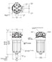 Dimensional Image for In-Line Mobile Filter - MFX Series (725 PSI)