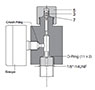 Permanent Gauging Block Piston and Diaphragm