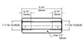 Dimensional Image for RBXX-SAE Valves, Hose Break/Check