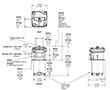 Dimensional Image for In-Tank / In-Line Return Filter - RF Series (360 PSI) - 2