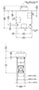 Dimensional Image for RP Cartridge Valves-Check Valves and Load, Poppet Type (RP10A-01)