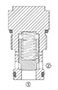 RV Cartridge Valves-Check Valves and Load, Ball Type (RV16A-01)