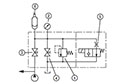 Circuit Diagram for Type SAF Safety & Shut-off Blocks