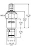 Dimensional Image for VD: High Pressure Type CD: Electrical Switch