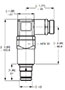 Dimensional Image for VD: High Pressure Type J: Electrical Switch