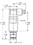 Dimensional Image for VD: High Pressure Type J4: Electrical Switch