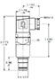 Dimensional Image for VM: Medium Pressure Type D: Visual & Electrical Switch (1272485)