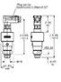 Dimensional Image for VMF-VR: Low Pressure / Return Type GC: Electrical Switch / Analog (1270327)