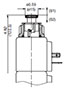 Option M Non Detented for 4-Way, 3 Position, Direct Acting, Spool Type Valve (WK10J-01)