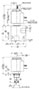 Dimensional Image for Poppet Type Solenoid Valves, Normally Closed, Pilot Operated (WS08Z-01)