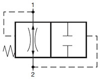 Hydraulic Symbol for Valves, Hose Break/Check