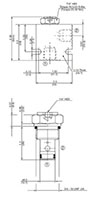 Dimensional Image for RV Cartridge Valves-Check Valves and Load, Ball Type (RV08A-01)