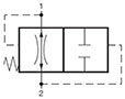 Hydraulic Symbol for Valves, Hose Break/Check
