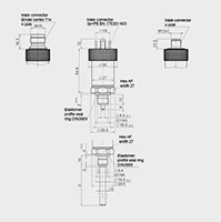 Dimensional Image for ETS 4XXX Temperature Transducer