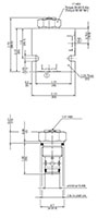 Dimensional Image for RV Cartridge Valves-Check Valves and Load, Ball Type (RV10A-01)