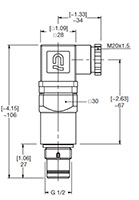 Dimensional Image for VD: High Pressure Type C: Electrical Switch (2099774)