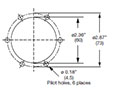 Mounting Hole Patterns (ELF3)
