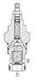 DB Pressure Relief Valve, Direct Acting, Poppet Type (DB16P-01)