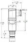 Dimensional Image for VD: High Pressure Type D: Visual & Electrical Switch (2070797)